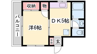 社町駅 徒歩37分 2階の物件間取画像